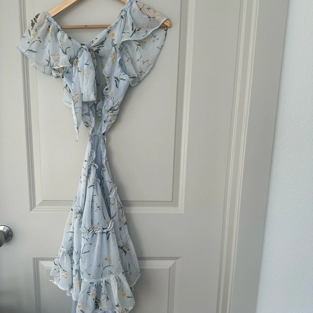 Selfie Leslie Cut Out Floral Mini Dress - Picture 5 of 5